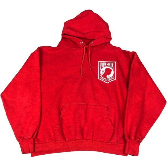 Vintage 80s Sportswear POW Military Sweatshirt Adult Boxy‎ Small - Picture 1 of 4